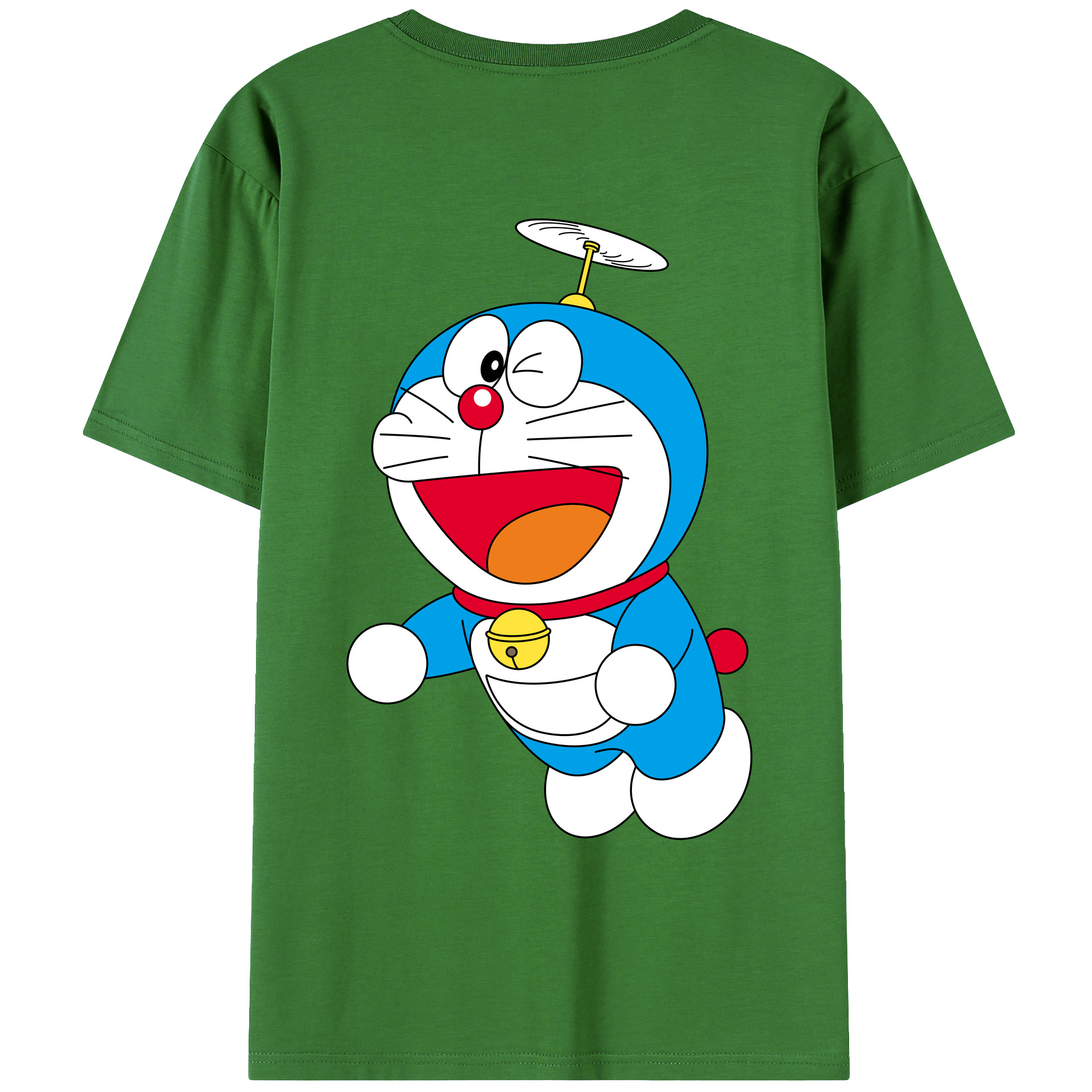 （画像用） ドラえもん Doraemon レディース半袖Tシャツ(バックプリント)